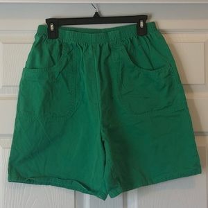 Vintage Green Shorts M